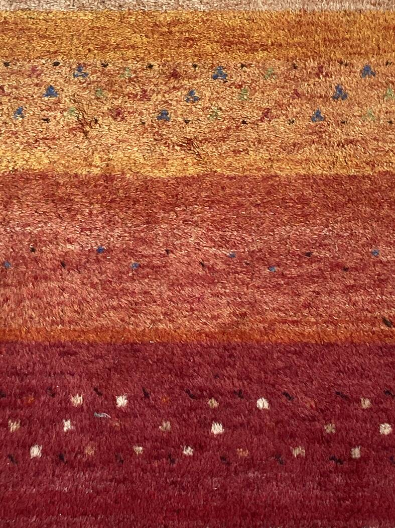 Vintage 1970s abstract rug