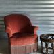 Fauteuil crapaud vintage