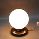 1950s Czechoslovakia recessed Bakelite glass lamp