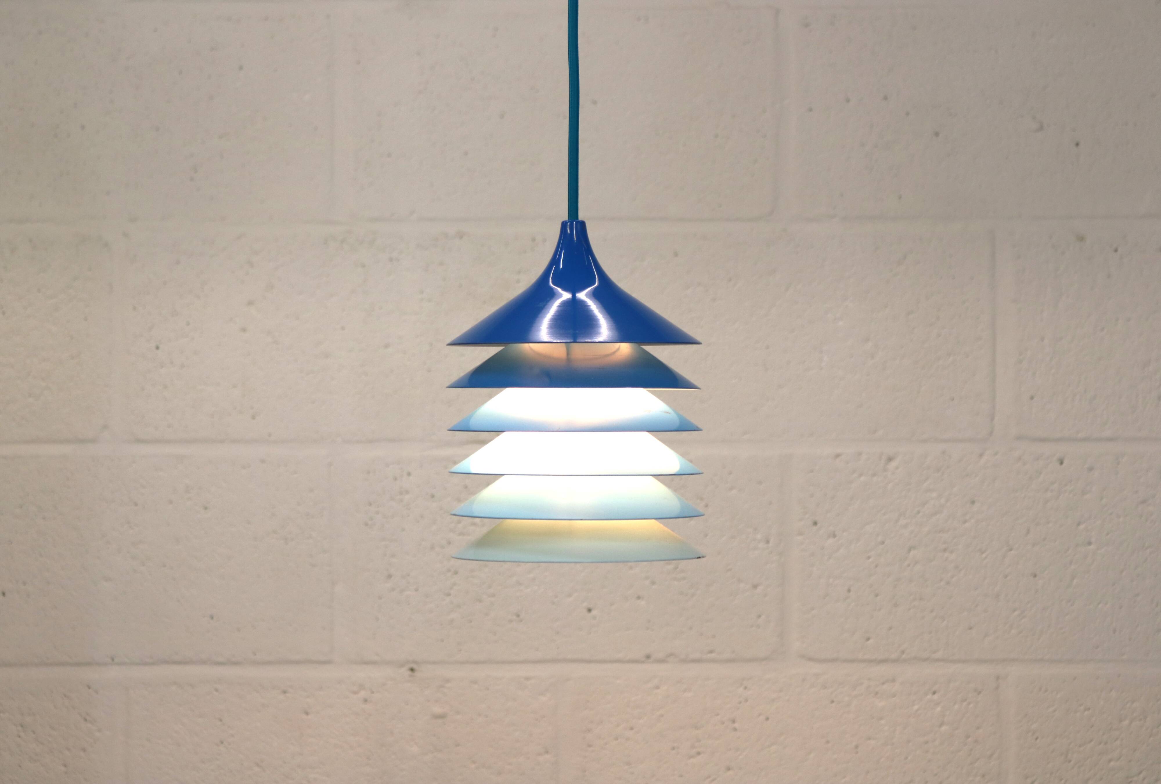 Vintage IKEA original blue lamp - Duett T202 - Bent Gantzel Boysen design