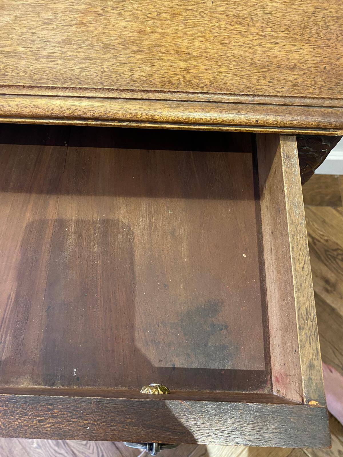 Antique carved wooden dresser – Henri II / neo-Renaissance style