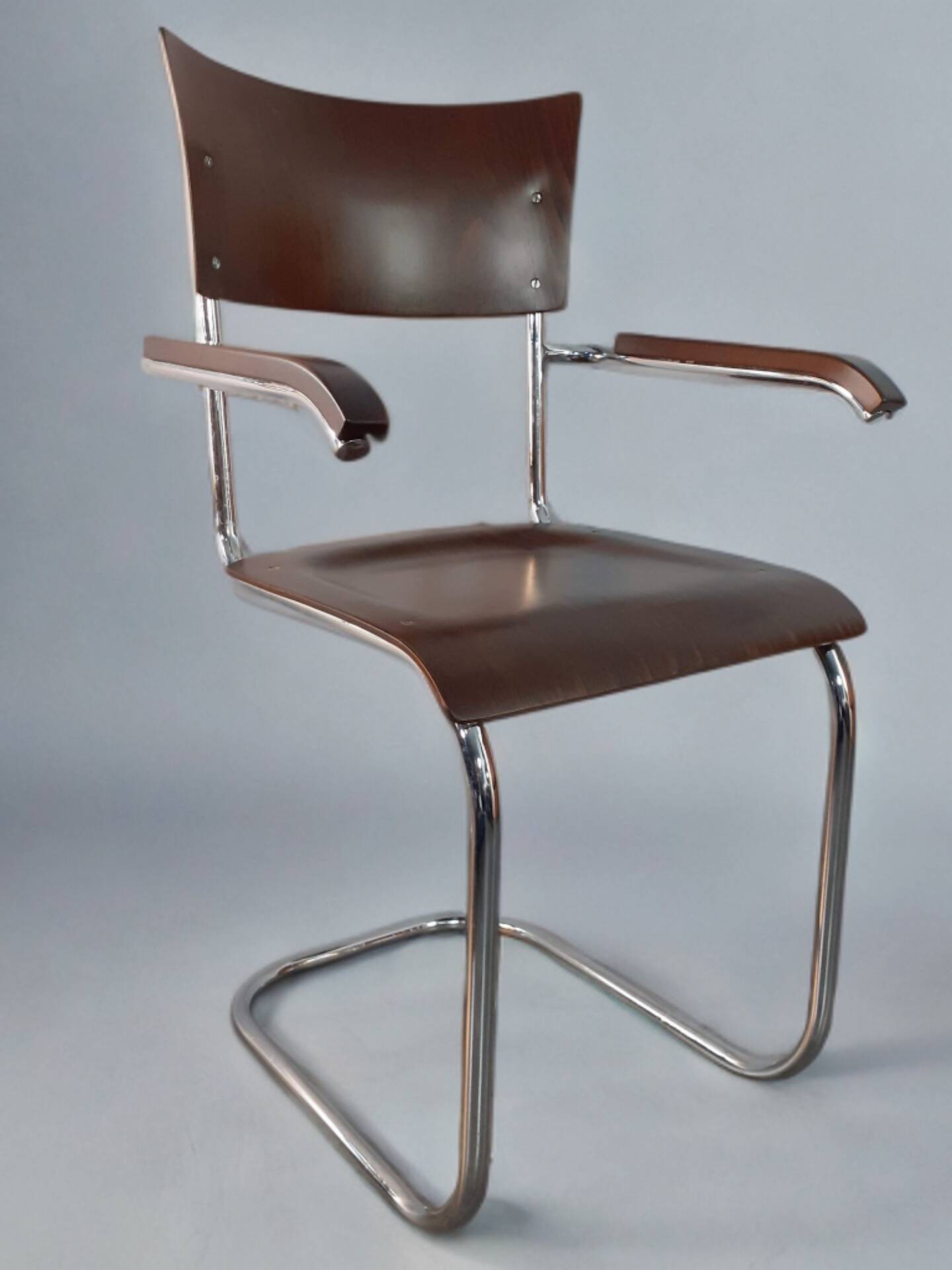 Paire de chaises Mücke Melder, Bauhaus Tchèque 1930s