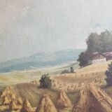 Tableau paysage signé  S.berger
