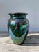 Vase en céramique irisé vintage