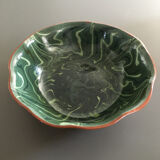 Large mixed earth salad bowl