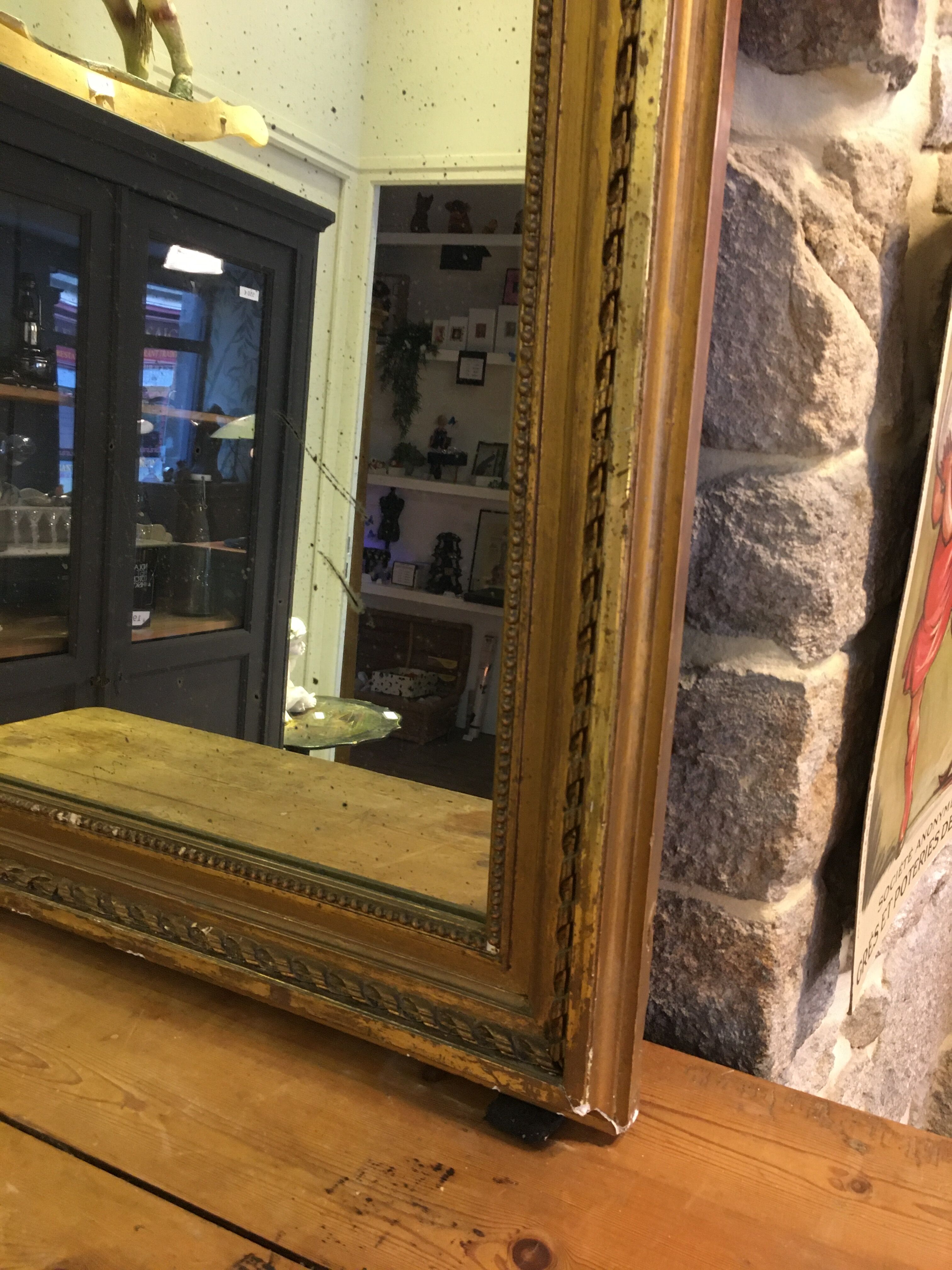 Old mirror Louis XVI style