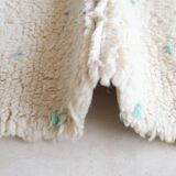 Moroccan Beni Ourain rug with dots - 297 x 205 cm