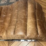 LC4 chaise longue style – patinated camel leather