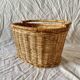 Vintage Wicker Bicycle Basket