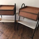 Pair of bedside tables 1950