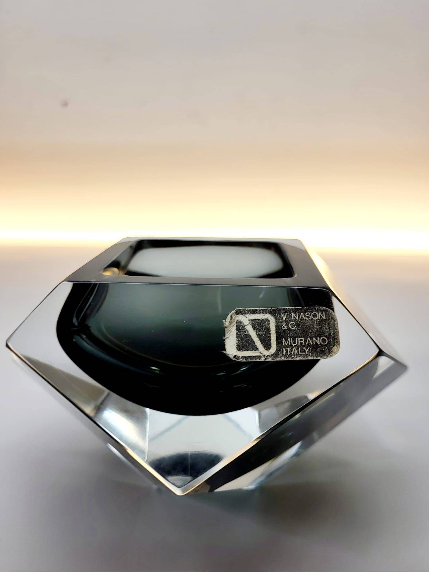 Vide poche vintage Diamant, Vincenzo Nason & C. , Murano, Italie, jaren 60
