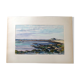André Duculty (1912-1990) Watercolor on paper "Le Guilvinec" Signed lower right
