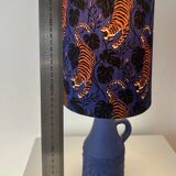 Vintage vase lamp - Boho style - cordless for balcony