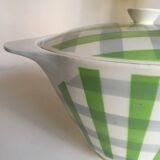 Saladier and 60s faience soup