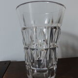 Saint-Louis crystal vase signed Sala