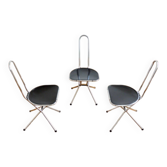 Chaises pliable par Niels Gammelgaard pour Ikea 1980