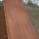 Vintage chest of drawers from the 50s in solid oak legs compass 4 drawers