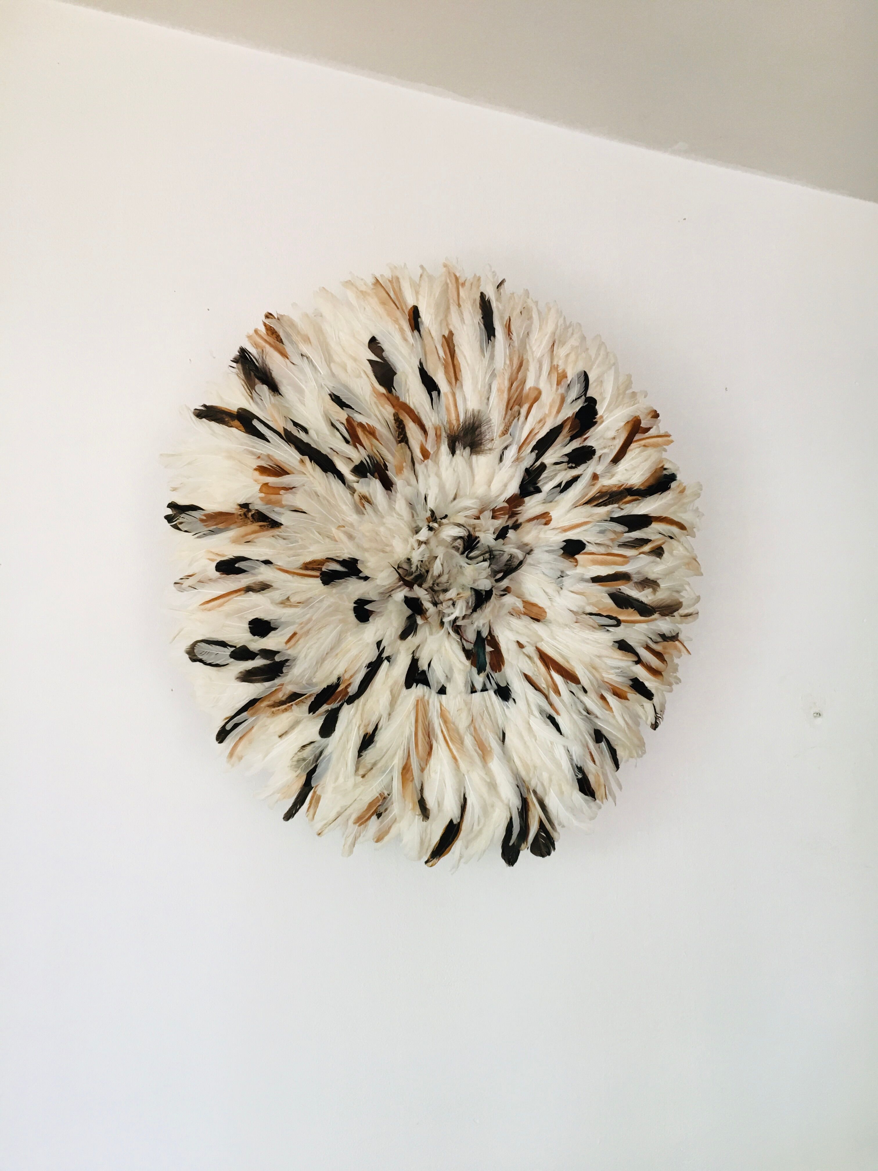 Juju hat blanc moucheté 70 cm