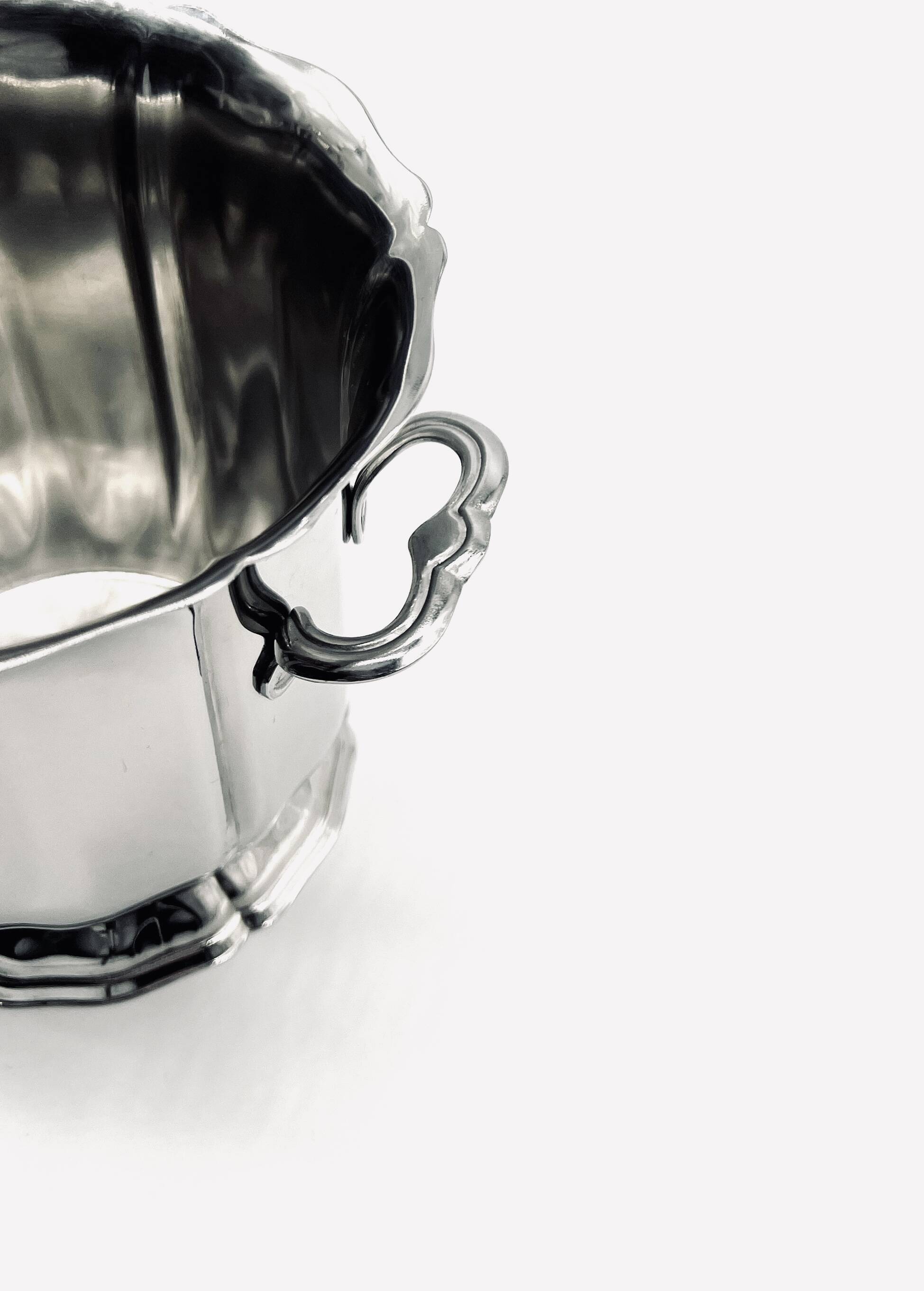 Stainless steel ice bucket