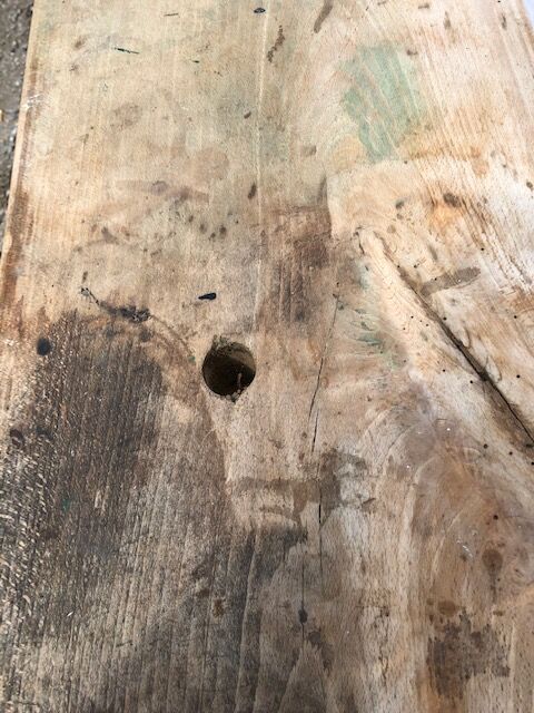 Former handyman's workbench