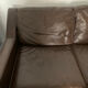 4 seater genuine leather sofa
