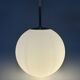 Vintage Glass Globe Lamp / Hanging Lamp, Glashütte Limburg, Germany 1960's