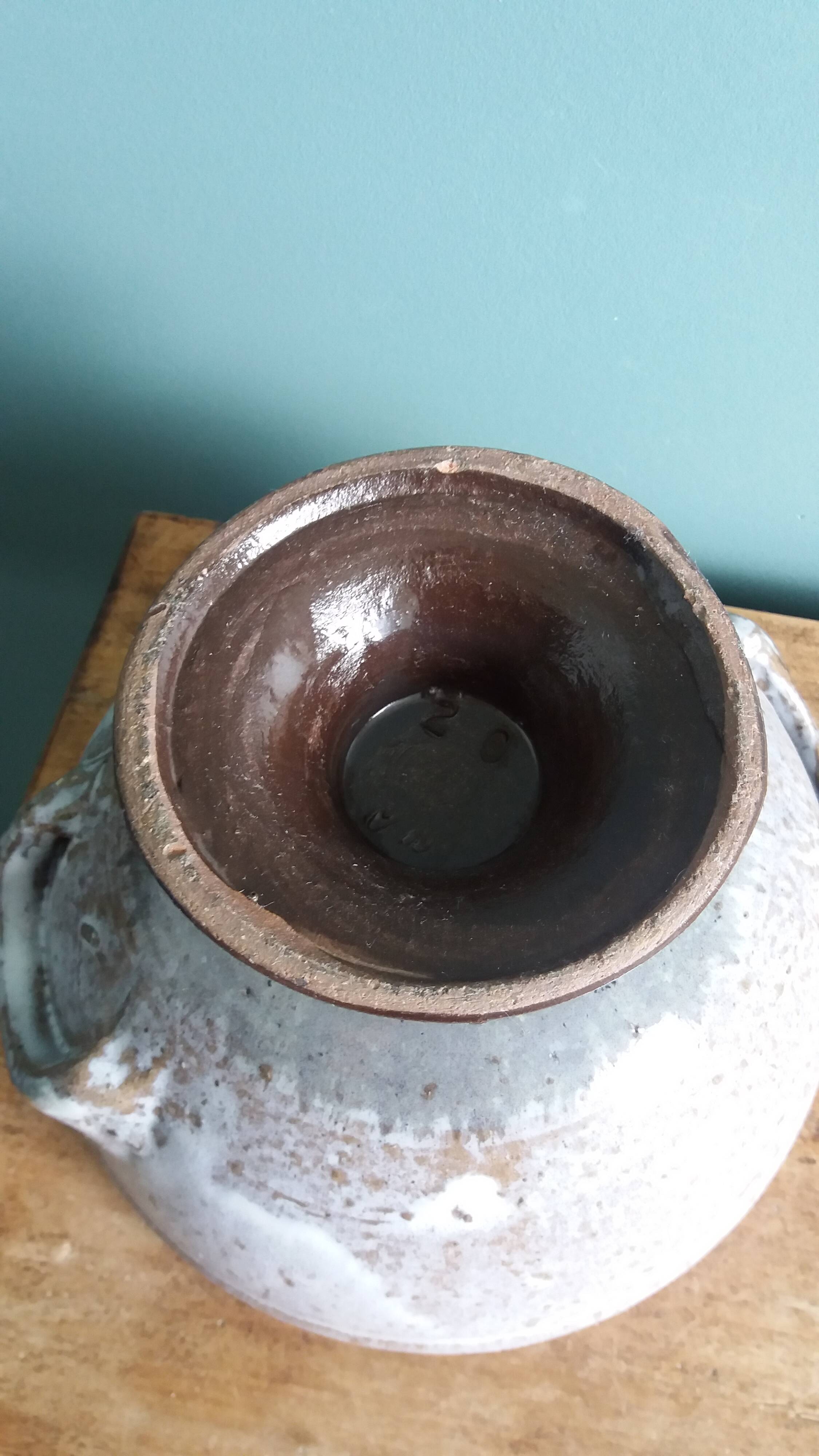 Soup tureen signed Les poteries de la Vallée Noire