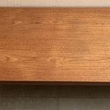 Large Scandinavian teak coffee table from the 60s