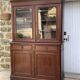 Buffet vitrine - vaisselier 2 corps