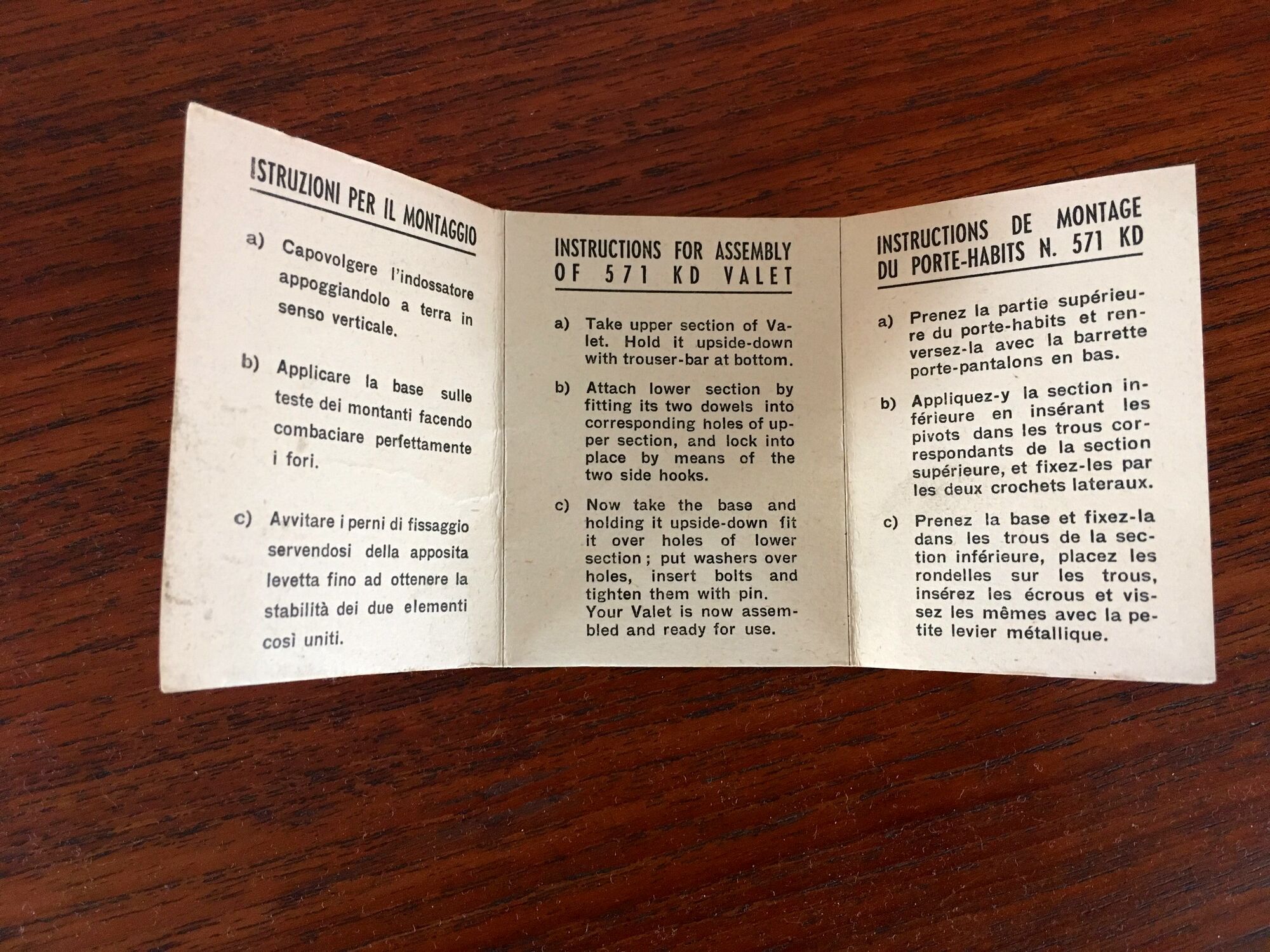 Roomjack Fratelli Reguitti vintage from the 1950s