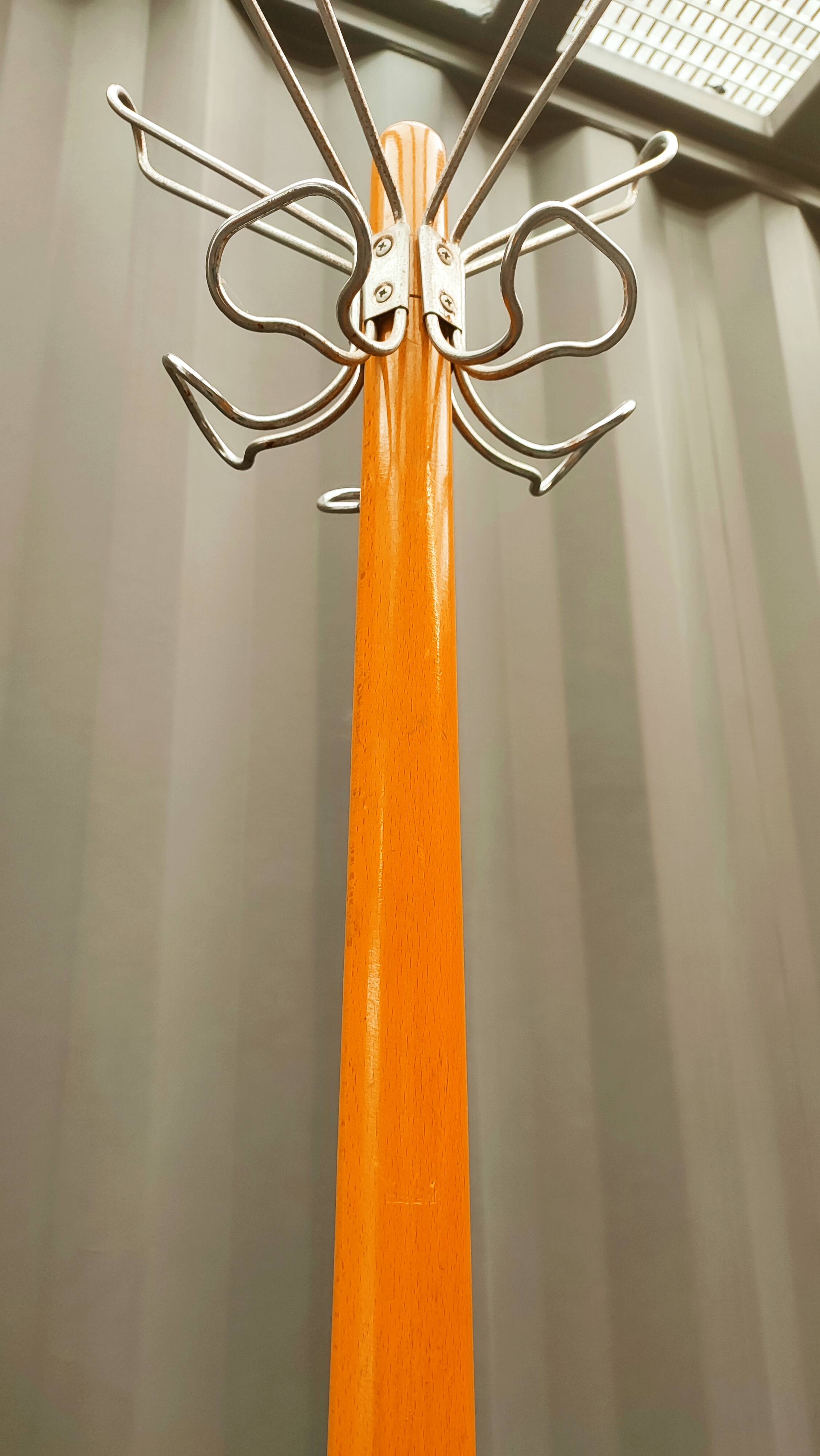 Baumann minimalist coat rack