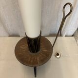 1950s brass floor lamp
