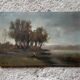Old oil on panel signed Longol