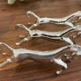 6 portes-couteaux chevaux