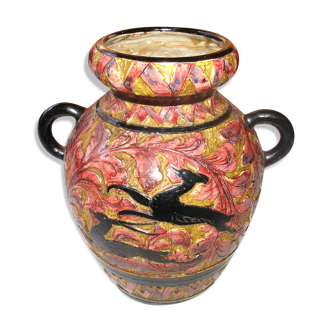 Vase ceramic of Perugia in Italy around 1950