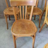 6 Bauman bistro chairs