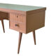 Beech and laminate writing desk by Ekawerk Horn Lippe, Germany 1960s