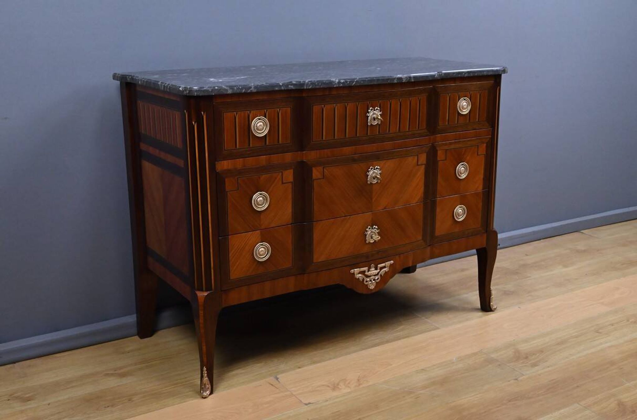 Mahogany and Rosewood Commode, Louis XVI style – 1st part of the 20th century