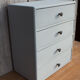 Old small cupboard with 4 drawers 37 cm high