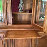 Cherry bookcase stamped Louis Tricoire