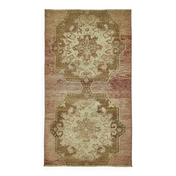 Turkish Vintage Anatolian Rug 100 cm x 180 cm