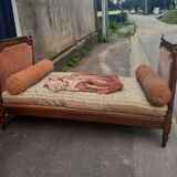 Louis XVI period bed with bedding