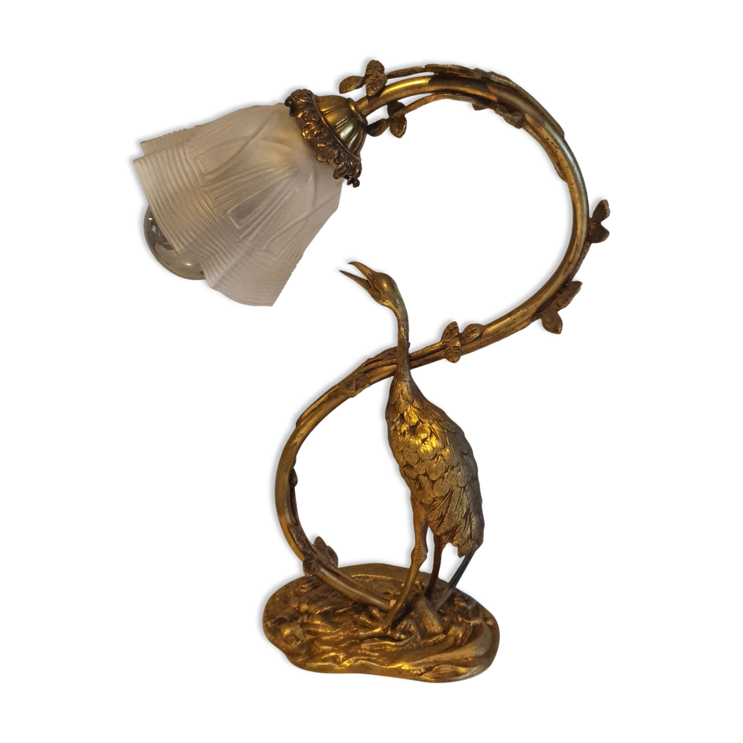 Lampe Muller Frères début XXe France