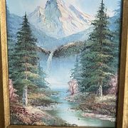 Tableau peinture paysage