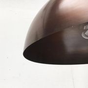 Mid-century copper dome pendant