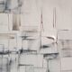 Tableau peinture abstraite "black or white"