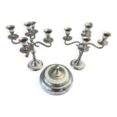 Candle holders and sweet jar