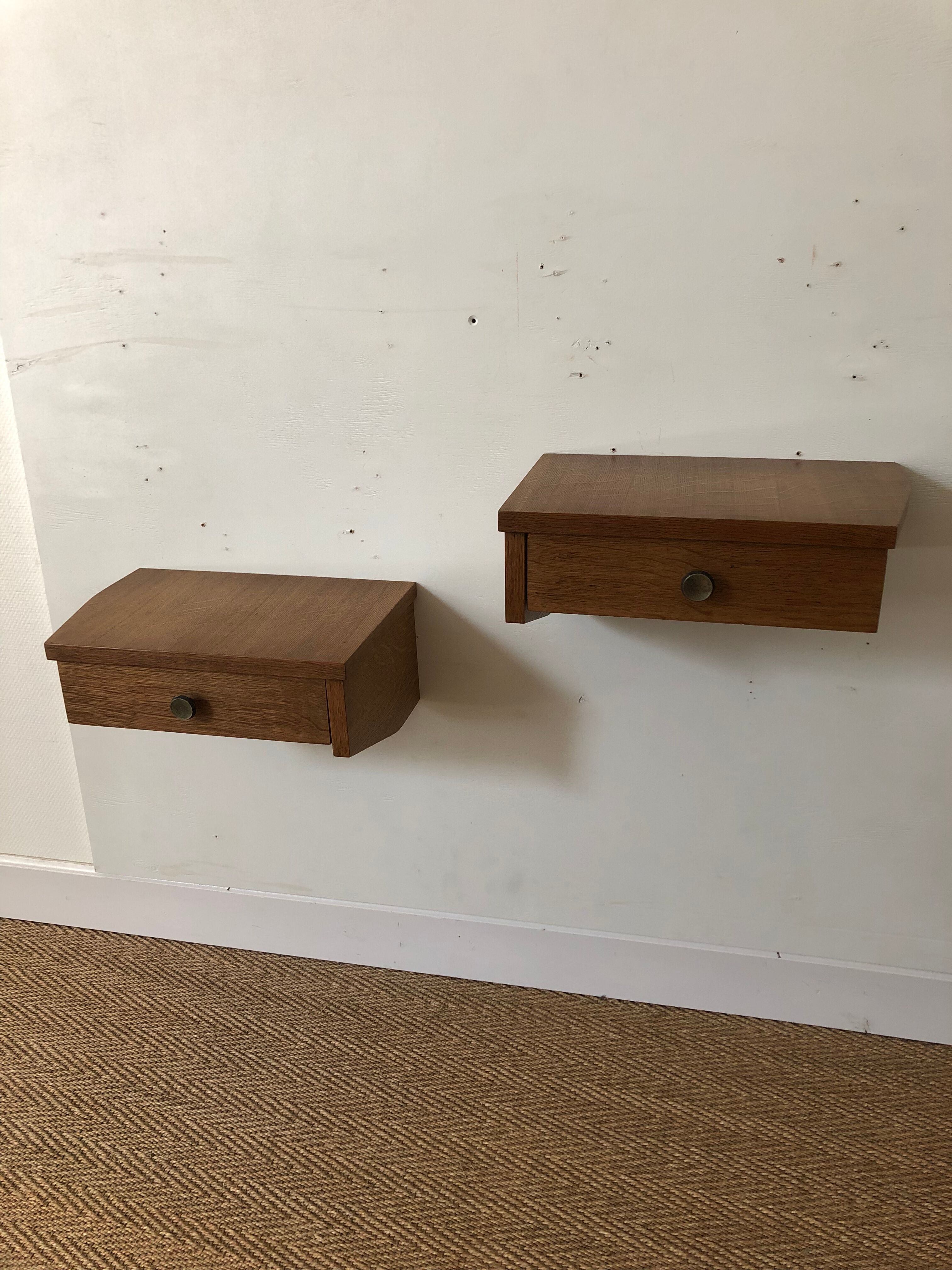 Wall bedside tables