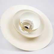 Danish vintage pendant lamp Roma by Junge, 1980s