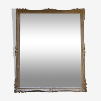 Shabby chic wooden mirror 43x50cm